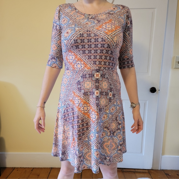 Salaam Fit&Flare Dress - Picture 2 of 6